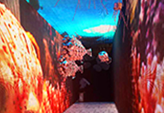 A wonderfur exhibition with LED